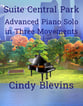 Suite Central Park piano sheet music cover